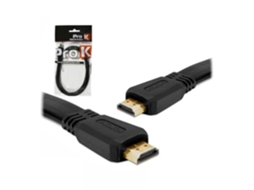 G-Chdmi5Af :Cabo Hdmi Dourado Macho / Macho 1.4 Preto 5M Flat Prok
