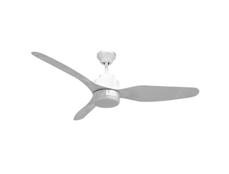 Ventilador DC PONIENTE controle remoto branco função inversor LED INTERLUSA