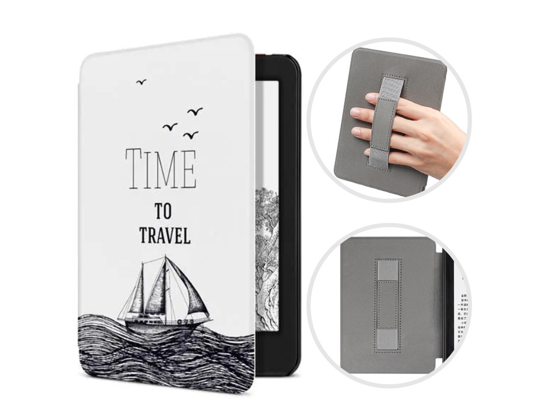 Capa Para Kindle Paperwhite 1ª/2ª/3ª Geração (2012/2013/2015) 6" -veleiro Cuich
