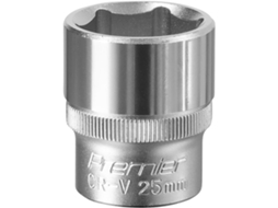 Soquete Walldrive® S1225 De 25 Mm Com Encaixe Quadrado De 1/2".