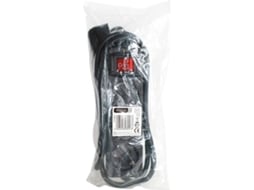 Extensão 3T VIVANCO Com Interruptor 1.4M (Preto)