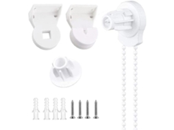Acessórios para Cortinas de Rolo Kit de Reparo de Substituição de Suportes para Cortinas de Rolo de 25Mm com Corrente Frisada A350