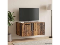 Vidaxl Gabinete De Tv De Parede Madeira Antiga 59,5 X 41 X 30 Cm