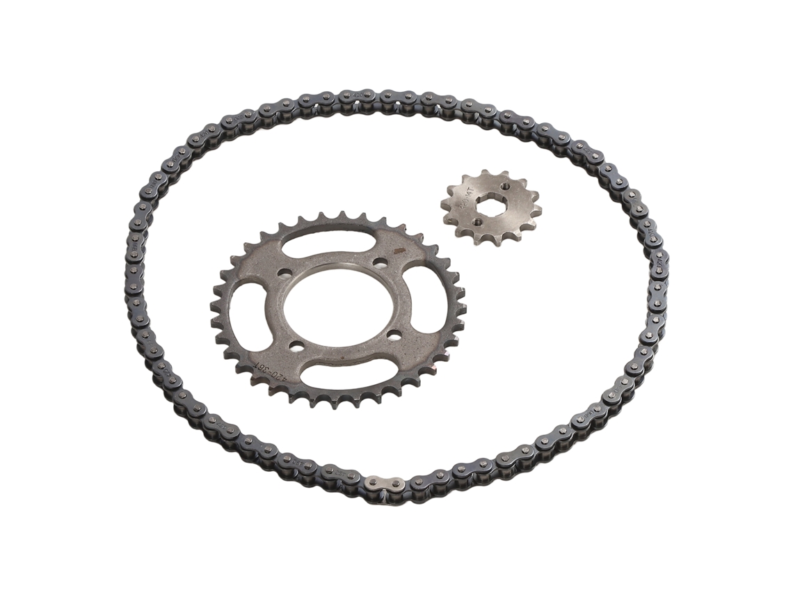 Kit de Corrente e Engrenagem 8d 11d 25h 146 Elos S/MARCA para Moto e ATV