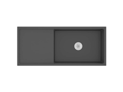 Kitchen Sink, Kitchen Sinks Vidaxl Preto Aço Inoxidável (100 X 44 X 20 Cm)