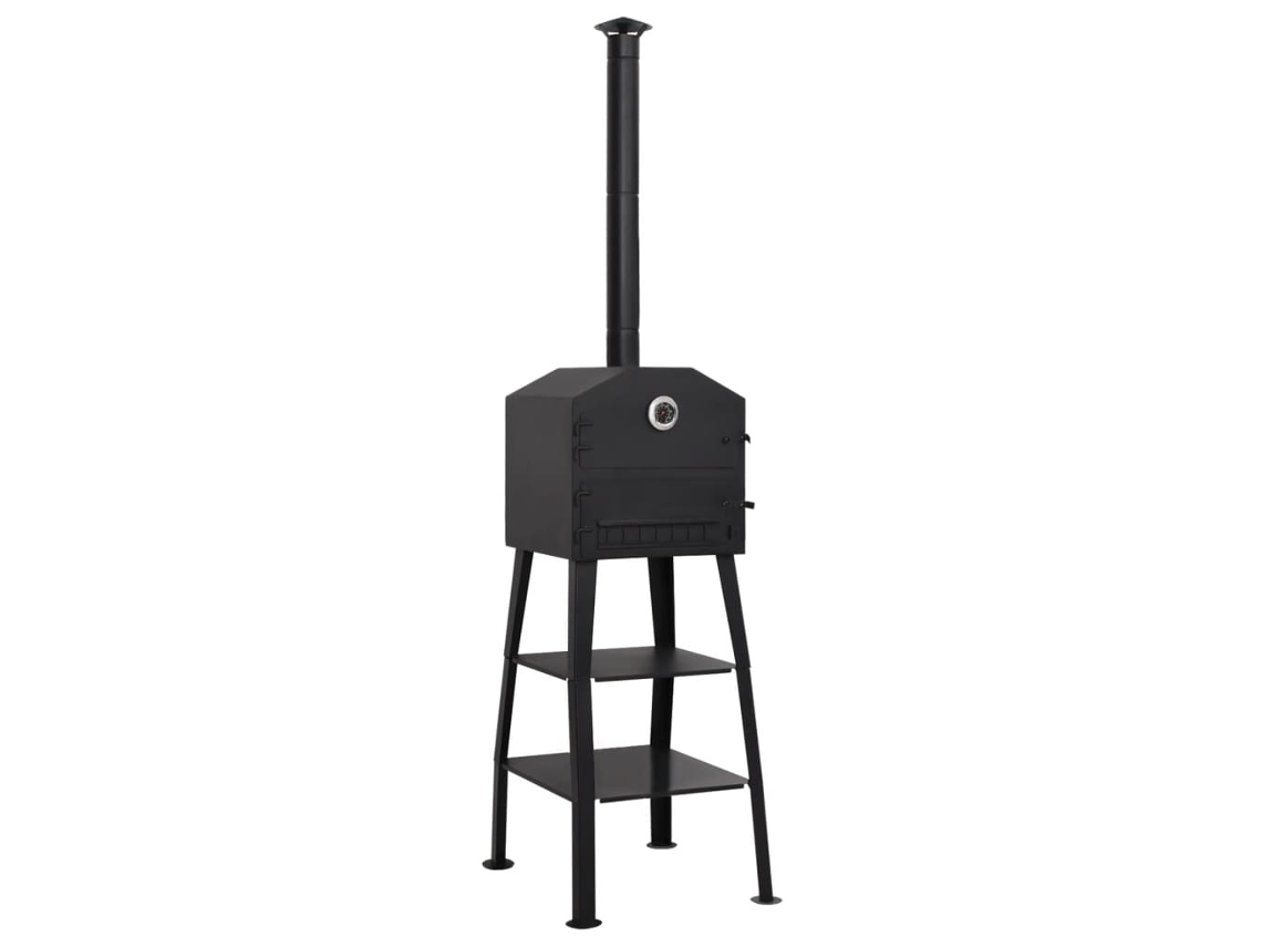 Pizza Oven, Pizza Ovens Vidaxl Preto Aço (n/a)