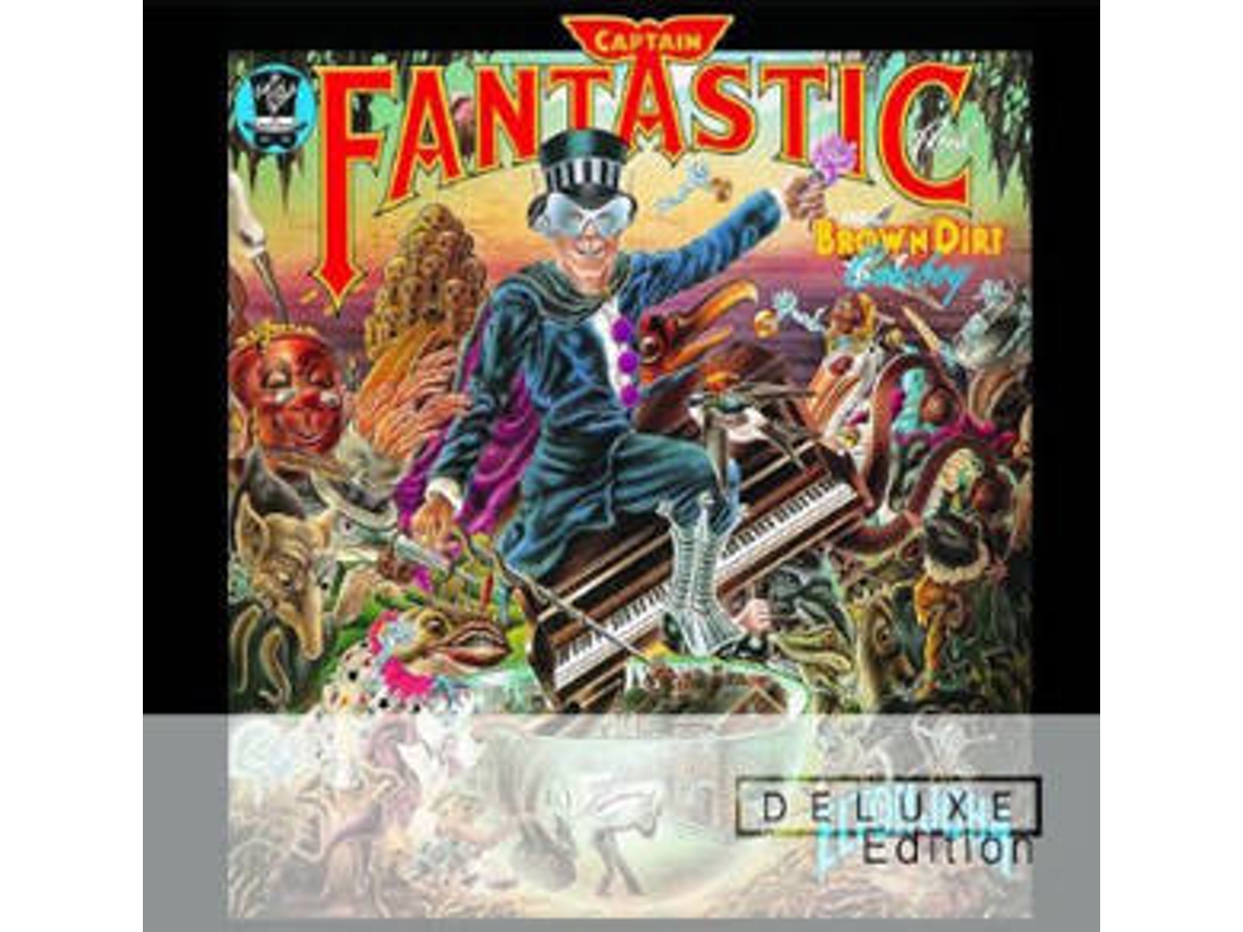 CD Elton John - Captain Fantastic - Singles & Remixes (2CDs)