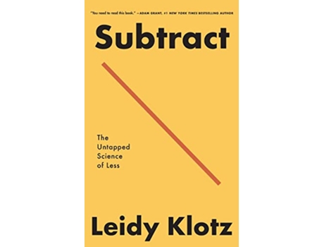 Livro Subtract de Leidy Klotz (Inglês)