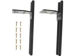 Vaguelly 2-conjuntos De Pés Metal Resistentes Para Móveis, Suporte De Altura Para Sofá, Mesa De Centro E Armário