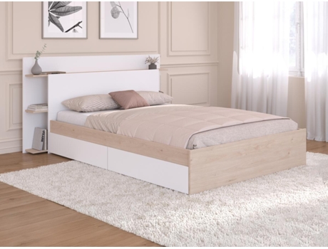 Estrado Tilonide Natural Vente-unique Madeira Bege (140x200cm.140x200cm)