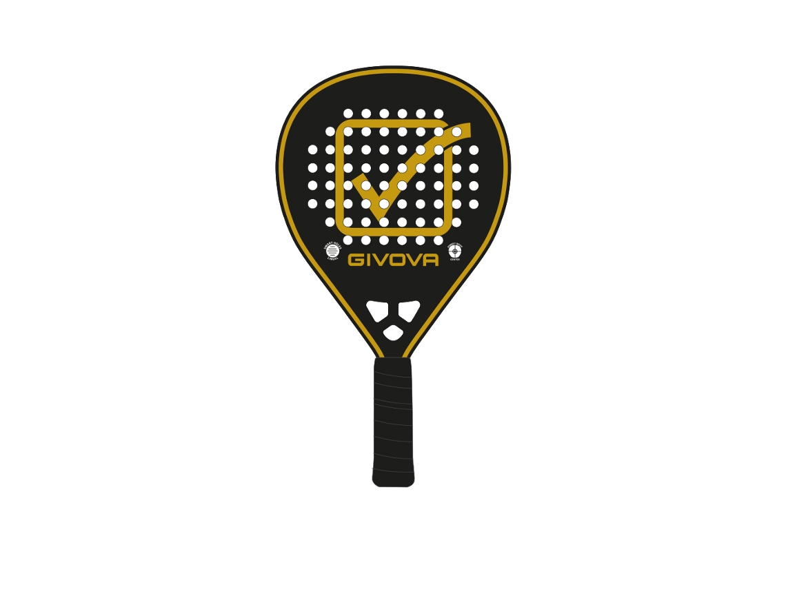 Raquete De Padel Givova Gold Desempenho Superior Em Ouro