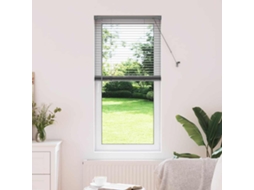 Vidaxl Persianas Venecianas Cinzento-escuro 130 X 55 Cm Alumínio