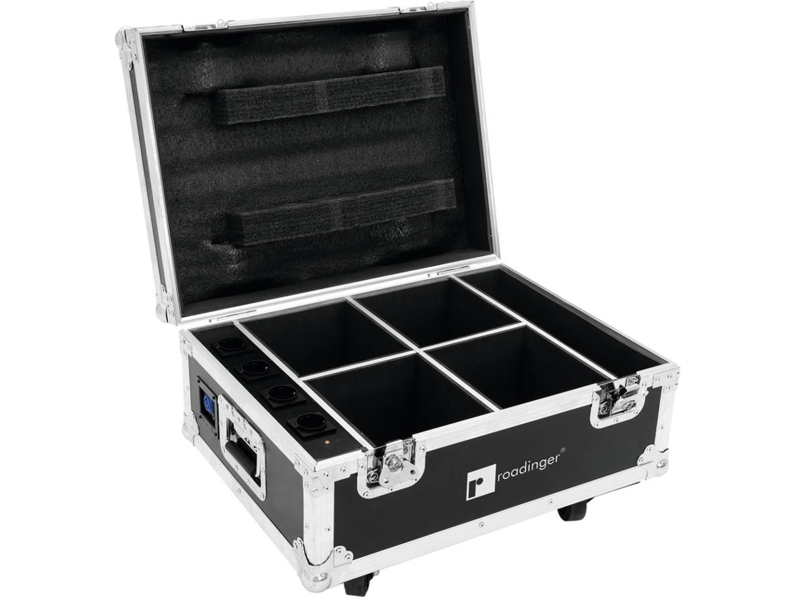 Mala Transporte ROADINGER 4x Akku Up-4 Quickdmx With Charging Function