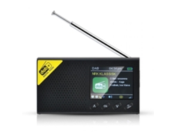 Lurelia Rádio Digital Com Bluetooth, Dab/dab+, Fm/am, Usb, Ecrã Lcd/led, Preto