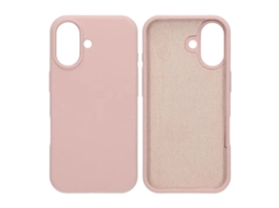 Capa De Silicone Macio Para Iphone 17 - Rosa