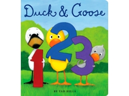 Livro Duck Goose123 Board Book de Tad Hills (Inglês - Capa Dura)