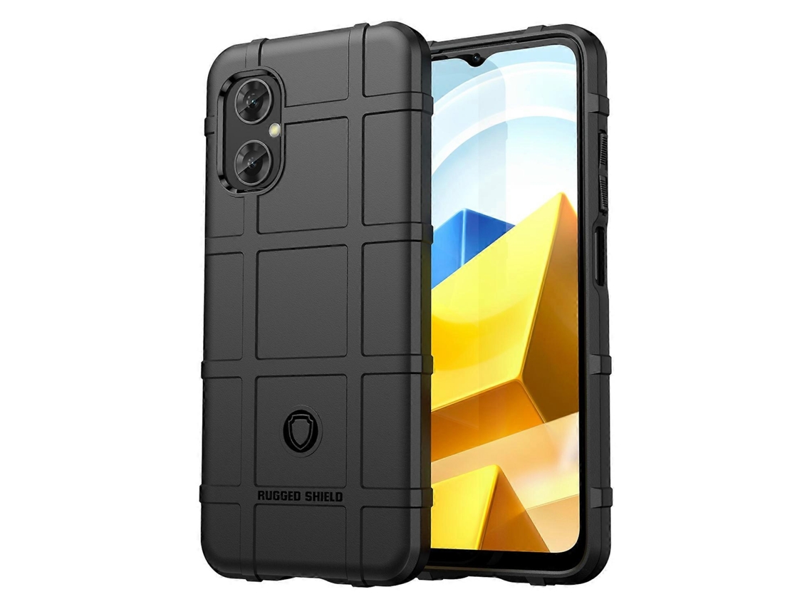 Capa De Tpu Resistente A Impactos Com Cobertura Total Global Para Xiaomi Poco M4 5g