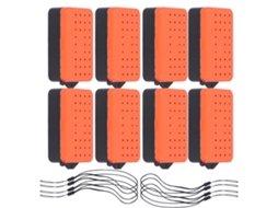 Caixa de Iscas de Pesca Portátil 8pcs