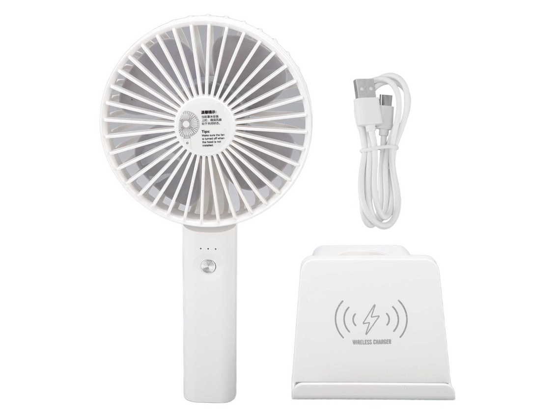 Ventilador Mini Portátil USB com Névoa e Chacoalhamento | S/MARCA