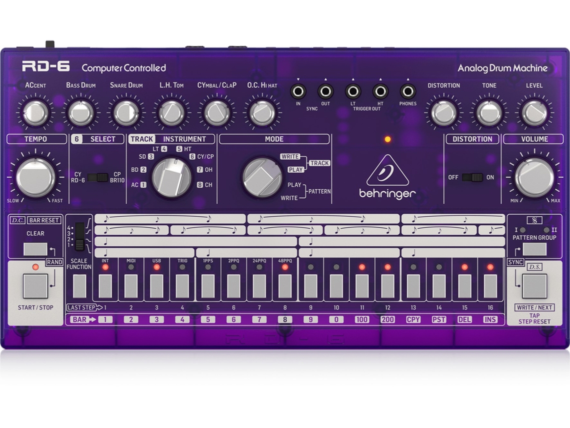 Rd 6 Gp Rhythm Drum Machine Behringer