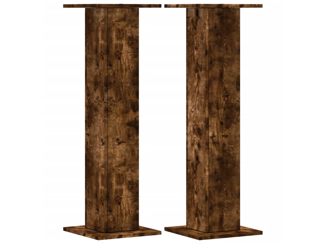 Speaker Stand, Speaker Stands Vidaxl Marrom Madeira Processada (30 X 30 X 95 Cm)
