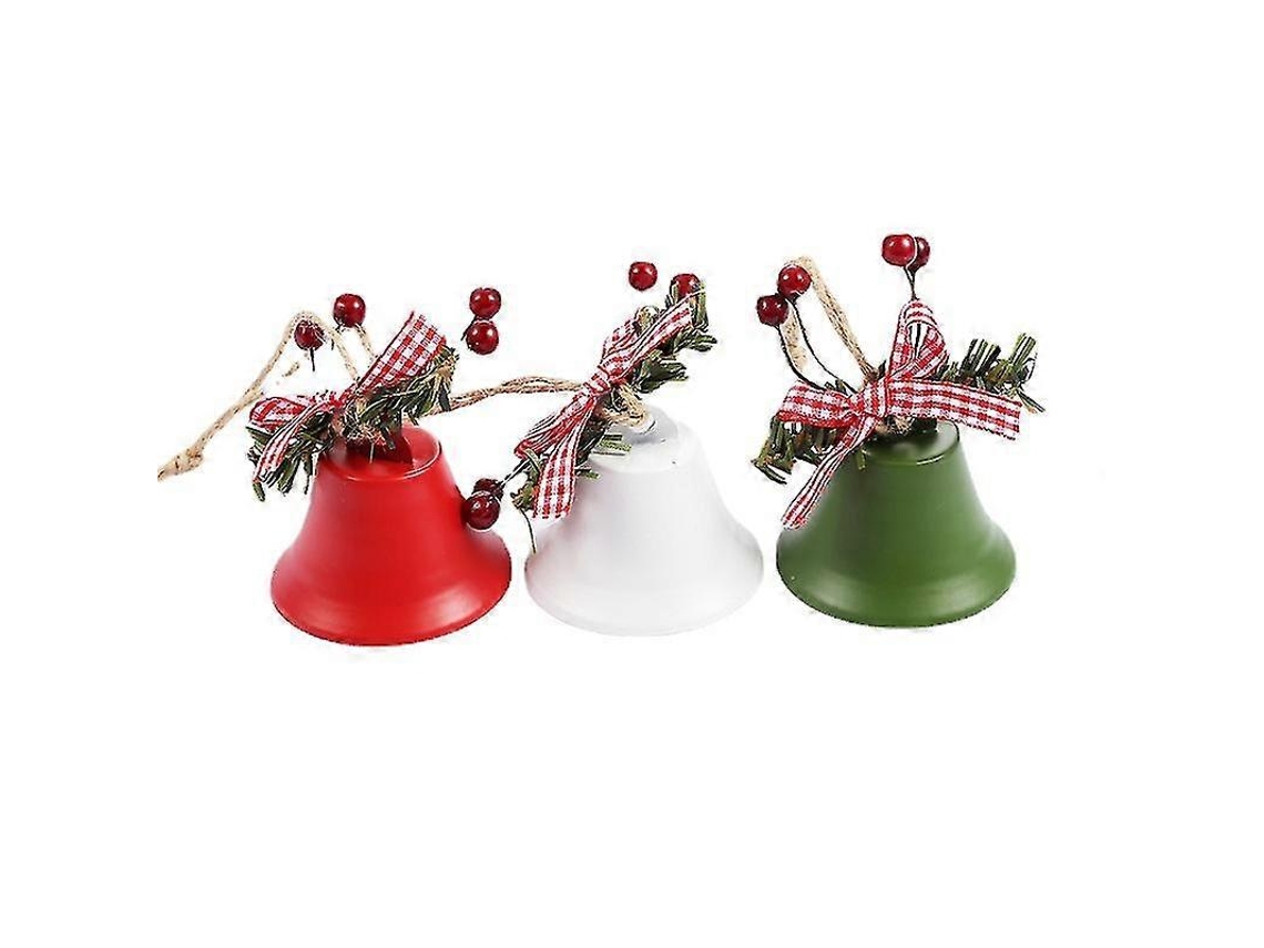 Pingente De Sinos De Ferro Para Natal Wabjtam, Acessórios Para Decoração De Árvore De Natal E Guirlanda. Hengjian