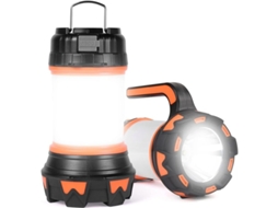Linterna Led Recargável 1000 Lumens 4000mah Ipx4, Linterna Portátil Com 6 Modos De Luz Para Camping E Esportes Ao Ar Livre