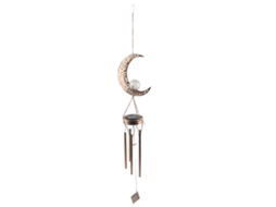 Rebe-lâmpada De Pátio Solar Com Sinos Retrô Pendente Ornamental Luz Decoração Interior Presente De Ação De Graças Aniversário Lua