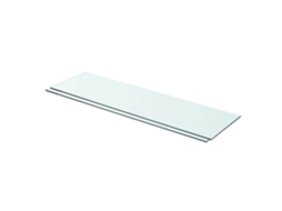 Vidaxl Prateleiras 2 Pcs 70x20 Cm Vidro Transparente
