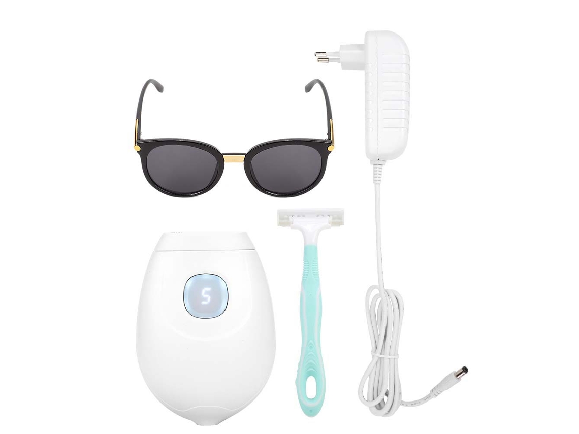 Depilador elétrico IPL indolor para pernas, mãos, corpo e axilas, modelo 2026, para uso doméstico.