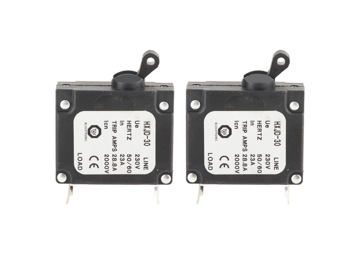 Disjuntor de Circuito 23a 230v para Geradores a Gasolina