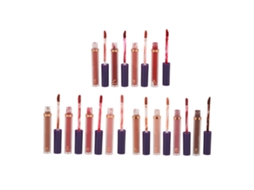 12 Peças De Bálsamo Labial Matte Hidratante Anti-derretimento De Longa Duração Creme Para Festa Trabalho Presente