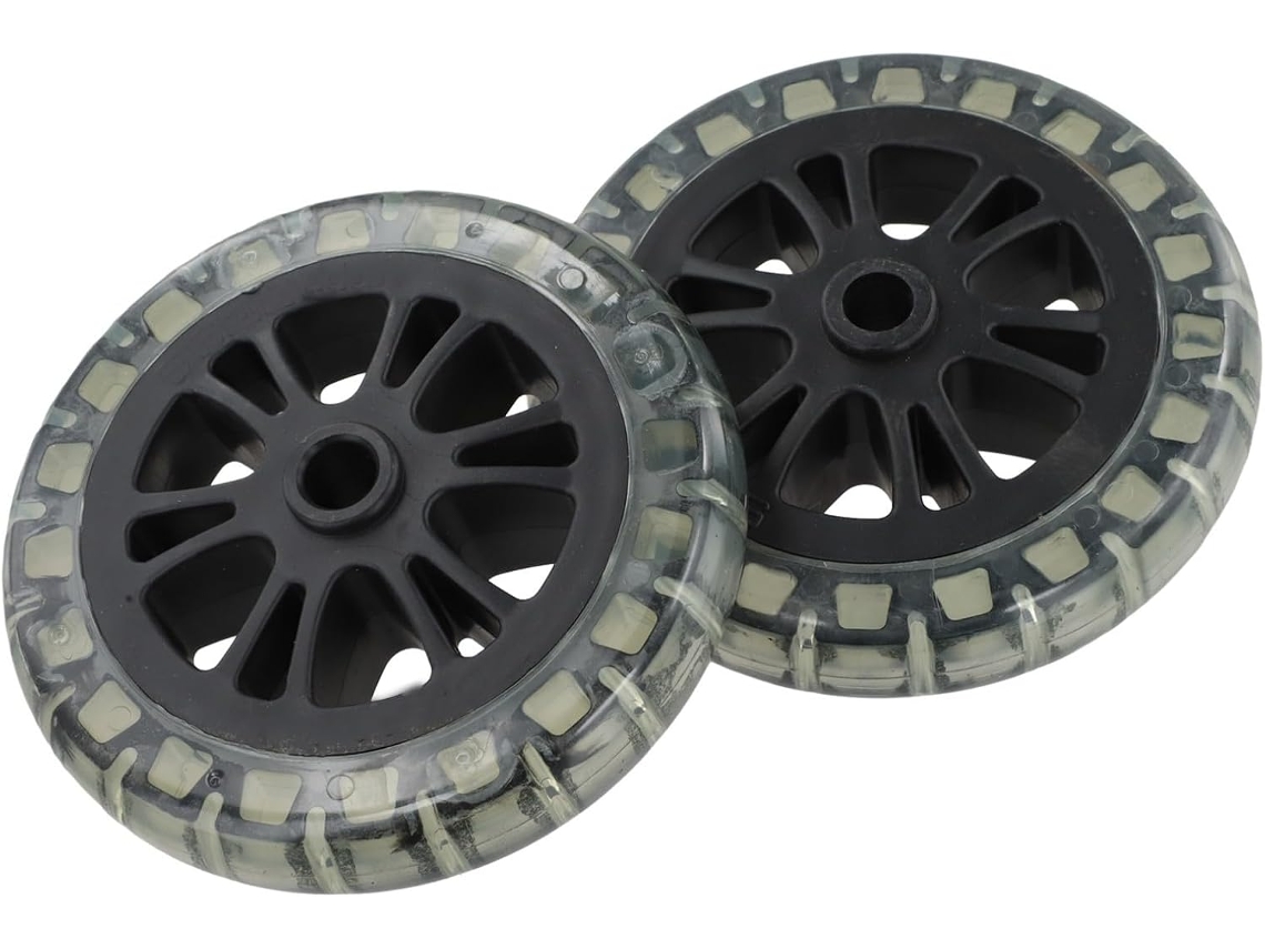 Rodas Para Grelha De Duas Peças Com Banda De Rodagem De Borracha De 15 Cm (6 Polegadas)