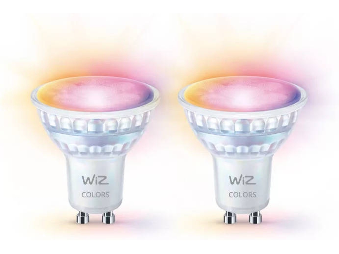 Lâmpada GU10 Signify WIZ 50 W PAR16 RGB x2