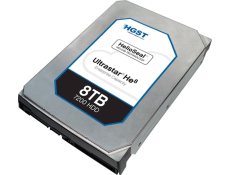 Disco HDD Interno HGST 8000GB 3.5' HDD III 7200 RPM (8 TB - SATA - 7200 RPM)