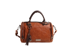 Mala De Senhora - Mala De Ombro - Alça Ajustável - Ombro E Crossbody - Pele Pu Macia - Impermeável - Vintage - Castanho
