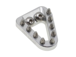 Placa De Pedal De Freio Largo Cnc Para Moto Exc Sx Sxf Xc Xcf Tpi Six Days 2017-2020 Anti-derrame 02 Estilo Plata