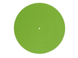 Aetheria tapete de Borracha para Giratórios Universal Reduz Ruído e Baixo Mais Tight para Discos Lp 12 Polegadas Verde