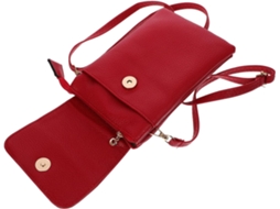 Bolsa De Ombro Feminina Vintage, Leve E Portátil, Em Couro Pu, Para Celular, Com Compartimento Pequeno.