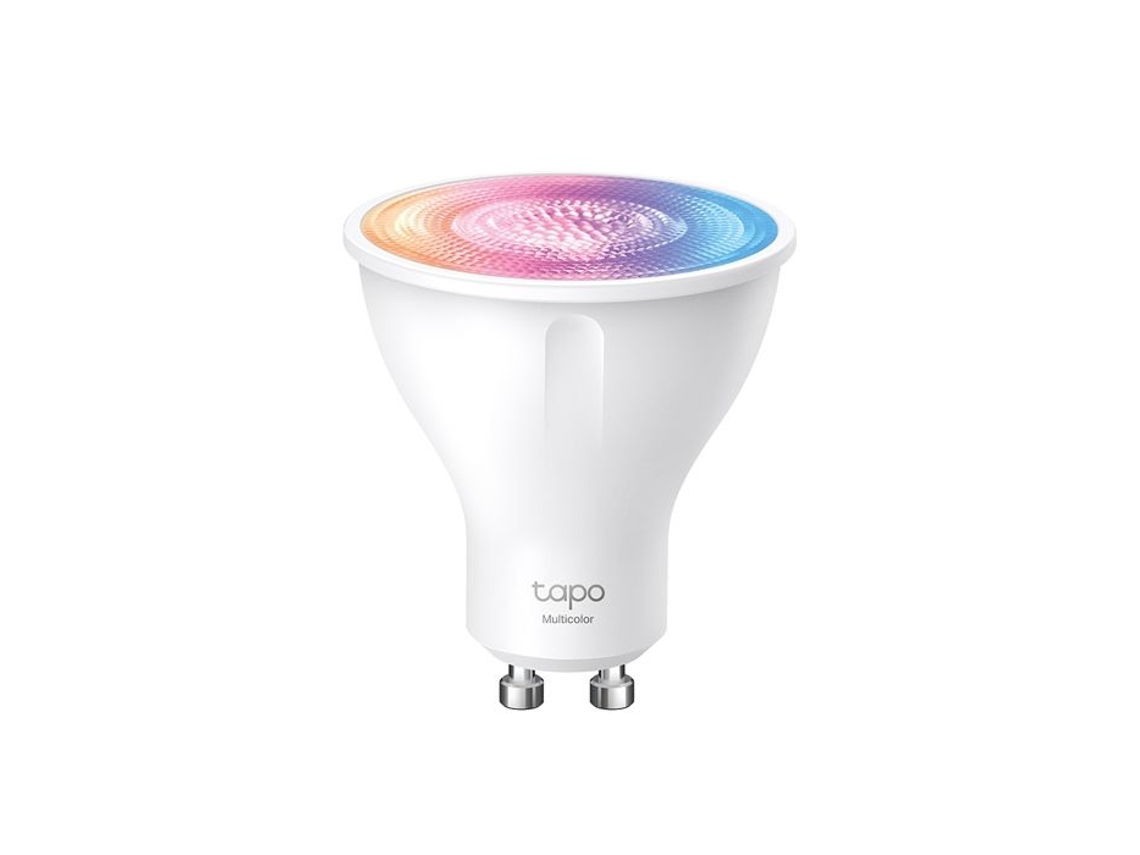 Luminária Led Gu10 Wifi Conectada Tapo L630 Multicolor 2200k 6500k, 3, 7w Equivalente A 50w, Compatível Com Alexa E Google Home Brilvibera