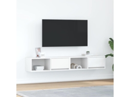 Vidaxl Móveis de Tv 2 Pcs 80x31x25,5 Cm Deriv. Madeira Branco