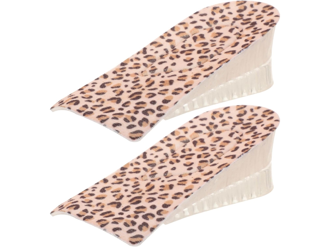 Palmilhas Invisíveis Sherchpry Para Aumentar O Calcanhar, Com Amortecimento Em Silicone E Tecido, Elásticas E Ajustáveis