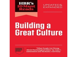 Livro HBRs 10 Must Reads on Building a Great Culture Updated and Expanded de Harvard Business Review (Inglês)