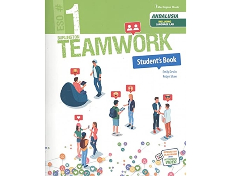 Livro Teamwork 1ºeso St Andalucia 20 de Vários Autores (Espanhol)