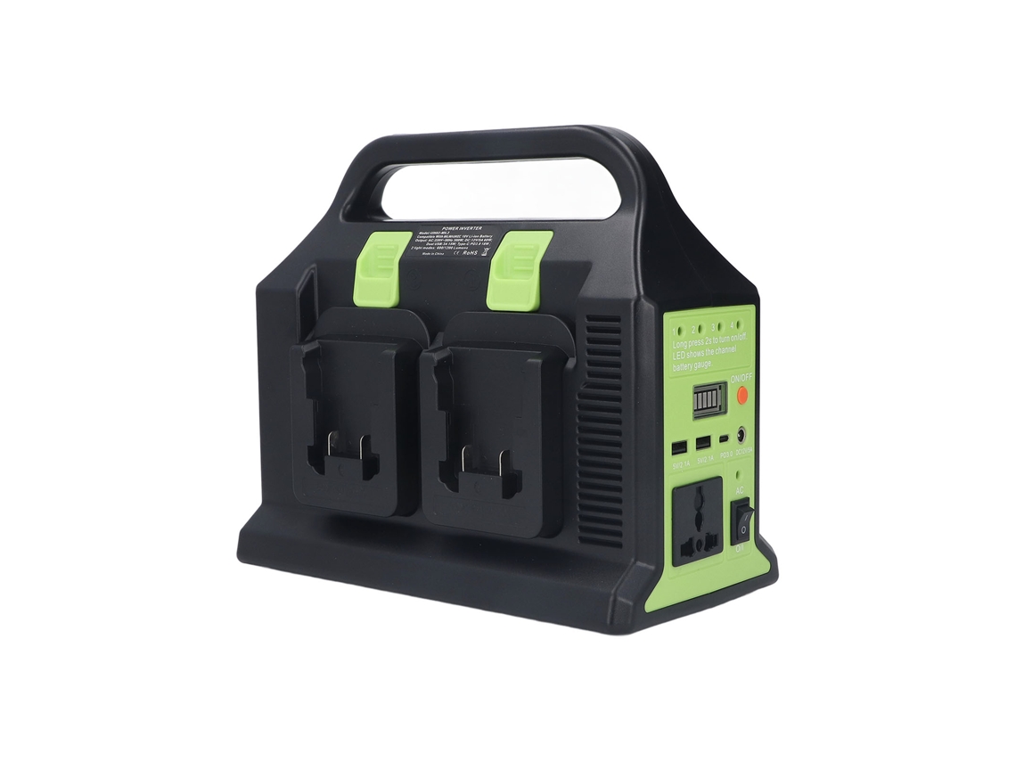 Inversor de energia 300W 5V/5-12V USB 200-240V CA Luz LED para bateria de 18V