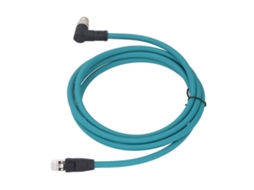 Cabo Ethernet Cat6a M12 8pin X code Rj45 Impermeável