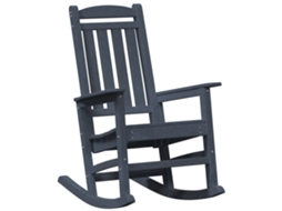 Conjunto 1 Móveis De Jardim Vidaxl Azul-marinho Polietileno (92 X 70 X 108 Cm)