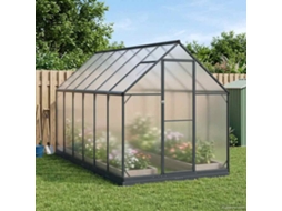 Vidaxl Estufa De Jardim 183,5 X 363,5 X 207 Cm