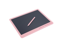 Quadro De Escrita Lcd 15 Polegadas Com Escrita Colorida E Grossa Quadro Inteligente Para Crianças Rosa