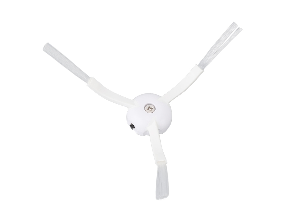 10pcs pincéis laterais para aspirador robô acessórios de substituição branco fibra | S/MARCA